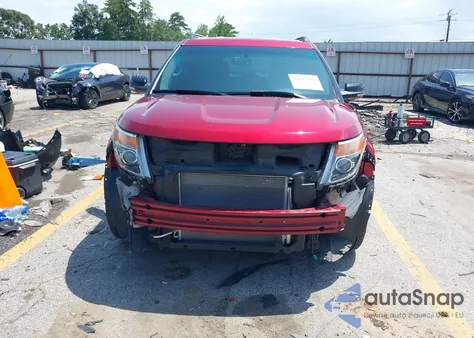 2013 Ford Explorer Xlt from USA, damaged, VIN 1FM5K7D87DGC57402